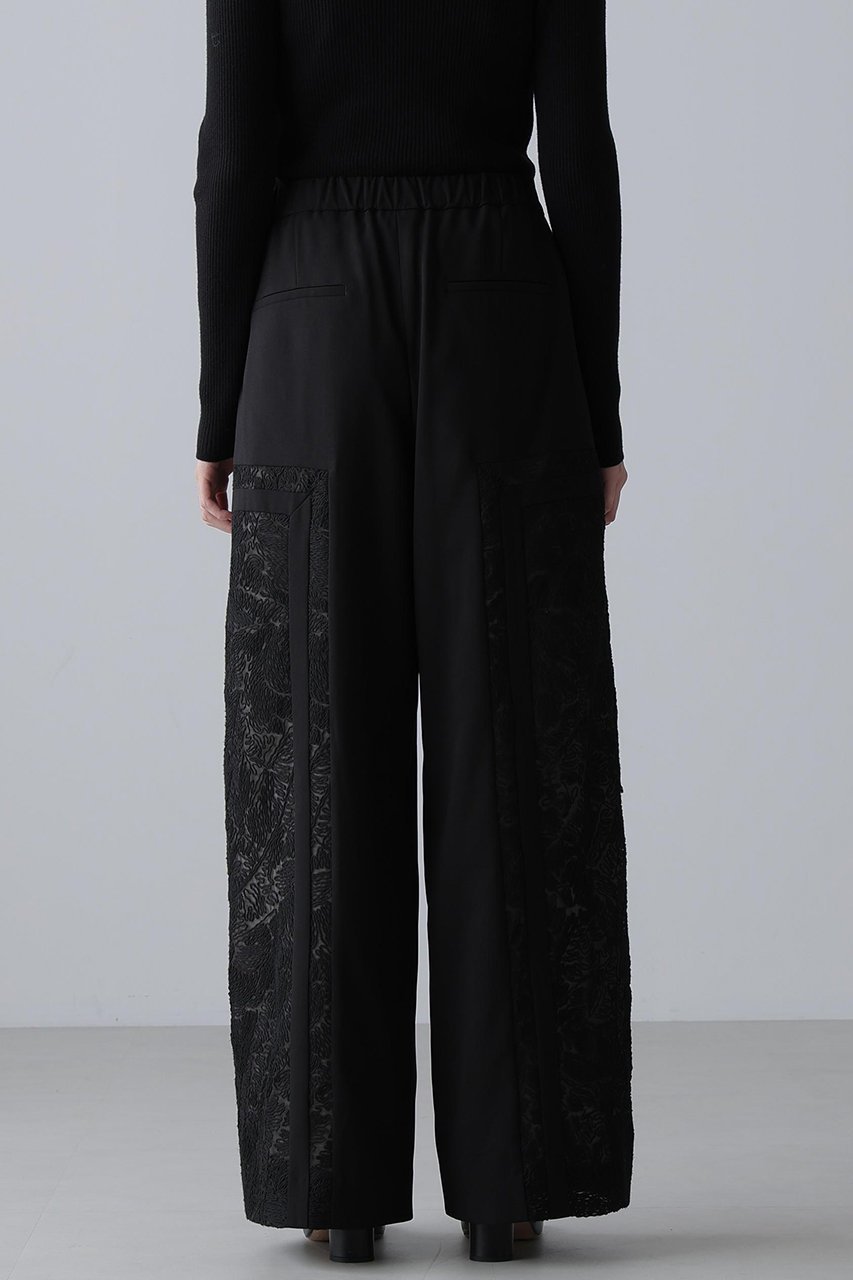 【アドーア/ADORE】のコードエンブロイダリーパンツ 人気、トレンドファッション・服の通販 founy(ファニー) ファッション Fashion レディースファッション Fashion for Women パンツ Pants & Trousers エレガント 上品 Elegant モダン Modern, Contemporary モチーフ Motif, Design Theme レース Lace, Lace Fabric ワイド Wide, Wide Fit other-5|ID: prp329100004761870 ipo3291000000036086799