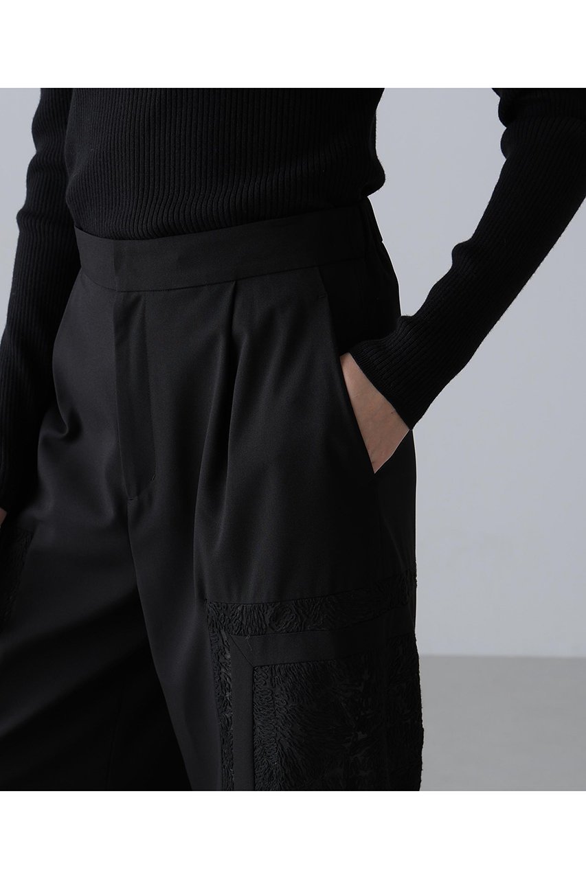 【アドーア/ADORE】のコードエンブロイダリーパンツ 人気、トレンドファッション・服の通販 founy(ファニー) ファッション Fashion レディースファッション Fashion for Women パンツ Pants & Trousers エレガント 上品 Elegant モダン Modern, Contemporary モチーフ Motif, Design Theme レース Lace, Lace Fabric ワイド Wide, Wide Fit other-7|ID: prp329100004761870 ipo3291000000036086801