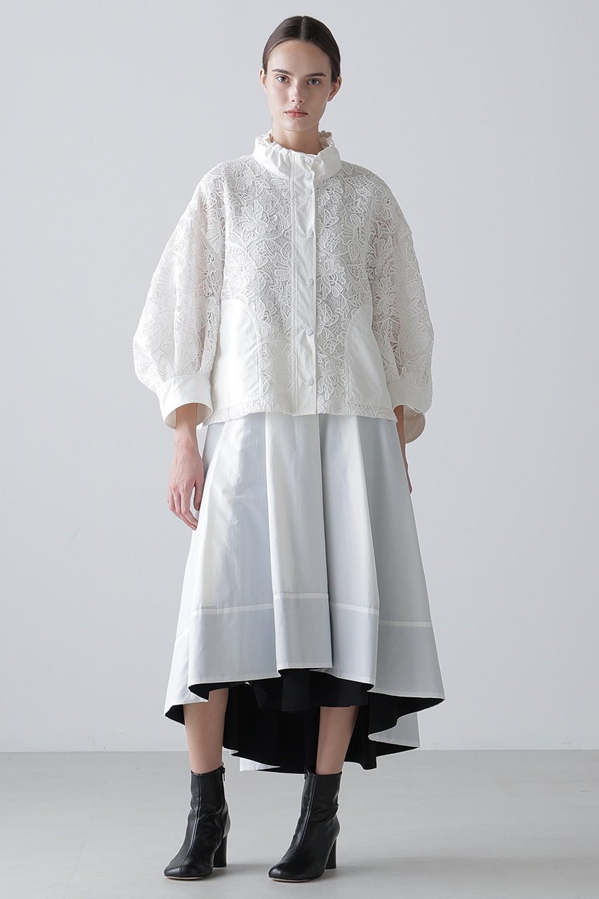 【アドーア/ADORE】のナイロンダンプスカート 人気、トレンドファッション・服の通販 founy(ファニー) 　ファッション　Fashion　レディースファッション　Fashion for Women　スカート　Skirts　ロングスカート　Long Skirts / Maxi & Midi Skirts　おすすめ　Recommended / Our Picks　ジャケット　Jacket, Outerwear　セットアップ　Set-Up, Coordinated Outfit　ロング　Long, Long-Length　エレガント 上品　Elegant　other-2|ID: prp329100004761871 ipo3291000000034463111