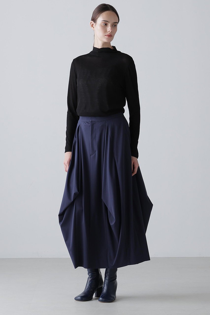 【アドーア/ADORE】のハイゲージクリアジャージースカート 人気、トレンドファッション・服の通販 founy(ファニー) 　ファッション　Fashion　レディースファッション　Fashion for Women　スカート　Skirts　ロングスカート　Long Skirts / Maxi & Midi Skirts　おすすめ　Recommended / Our Picks　セットアップ　Set-Up, Coordinated Outfit　ドレープ　Drape, Draping Fabric　モダン　Modern, Contemporary　ロング　Long, Long-Length　エレガント 上品　Elegant　other-2|ID: prp329100004761872 ipo3291000000035905208