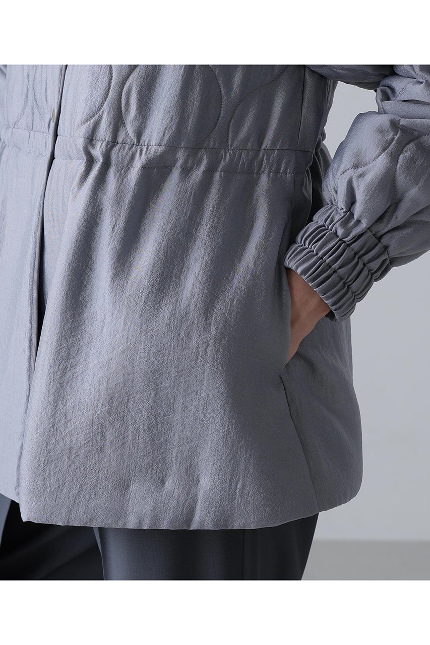 【アドーア/ADORE】のシアーキルティングコート 人気、トレンドファッション・服の通販 founy(ファニー) 　ファッション　Fashion　レディースファッション　Fashion for Women　アウター　Coat / Outerwear Collection　コート・ロングコート・ピーコート　Long Coats, Peacoats & More　キルティング　Quilted, Quilting　シアー　Sheer, See-Through　ショート　Short, Short Length　ジャケット　Jacket, Outerwear　ストリング　String, Drawstring　エレガント 上品　Elegant　other-7|ID: prp329100004761875 ipo3291000000034463150