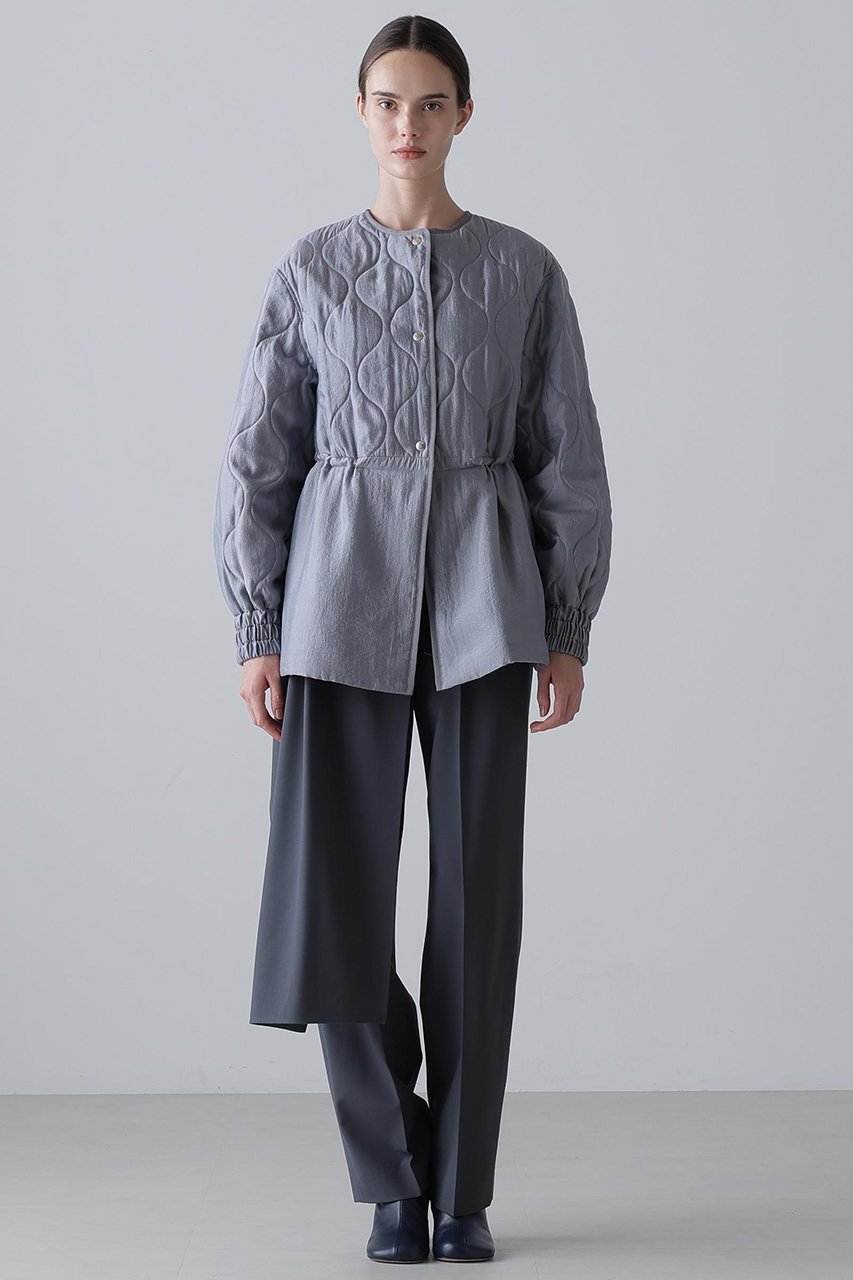 【アドーア/ADORE】のシアーキルティングコート 大人の最旬トレンドファッション＆コーディネート founy(ファウニー) 　ファッション　Fashion　レディースファッション　Fashion for Women　アウター　Coat / Outerwear Collection　コート・ロングコート・ピーコート　Long Coats, Peacoats & More　キルティング　Quilted, Quilting　ショート　Short, Short Length　スタンダード　Standard, Basic　エレガント 上品　Elegant　other-3|ID: prp329100004761875 ipo3291000000035974518