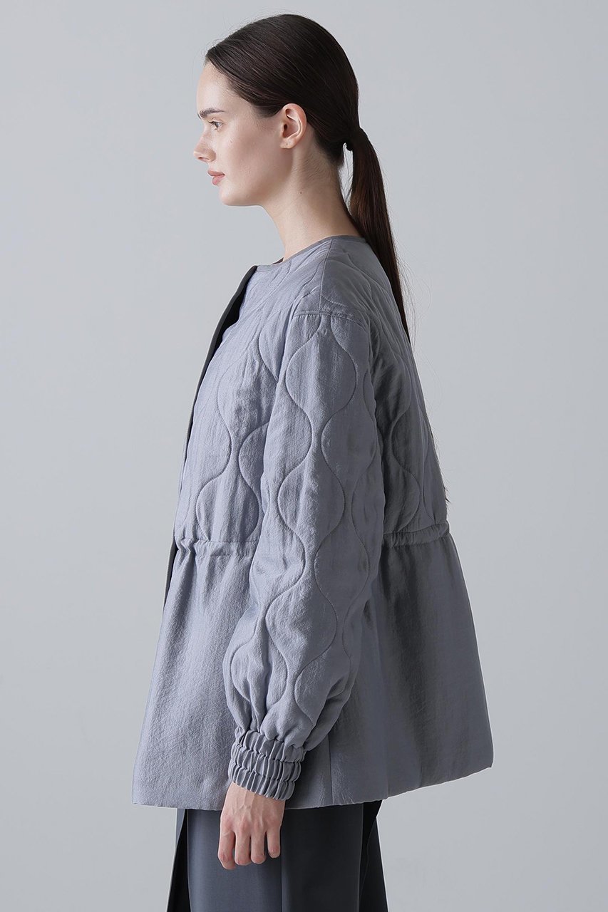 【アドーア/ADORE】のシアーキルティングコート 大人の最旬トレンドファッション＆コーディネート founy(ファウニー) 　ファッション　Fashion　レディースファッション　Fashion for Women　アウター　Coat / Outerwear Collection　コート・ロングコート・ピーコート　Long Coats, Peacoats & More　キルティング　Quilted, Quilting　ショート　Short, Short Length　スタンダード　Standard, Basic　エレガント 上品　Elegant　other-4|ID: prp329100004761875 ipo3291000000035974519