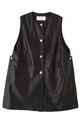 【アドーア/ADORE】のゴートレザージャケット 人気、トレンドファッション・服の通販 founy(ファニー) ファッション Fashion レディースファッション Fashion for Women アウター Coat / Outerwear Collection レディースジャケット・軽アウター Jackets シルバー Silver, Metallic Silver ジャケット Jacket, Outerwear スリット Slit, Slit Detail ドット Polka Dot, Dot Pattern フロント Front, Front Design メタル Metal, Metal Parts リアル Real, Realistic |ID:prp329100004761876