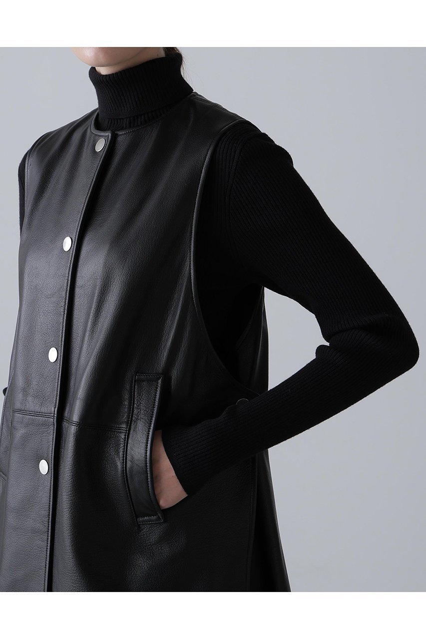 【アドーア/ADORE】のゴートレザージャケット 人気、トレンドファッション・服の通販 founy(ファニー) 　ファッション　Fashion　レディースファッション　Fashion for Women　アウター　Coat / Outerwear Collection　レディースジャケット・軽アウター　Jackets　シルバー　Silver, Metallic Silver　ジャケット　Jacket, Outerwear　スリット　Slit, Slit Detail　ドット　Polka Dot, Dot Pattern　フロント　Front, Front Design　メタル　Metal, Metal Parts　リアル　Real, Realistic　other-8|ID: prp329100004761876 ipo3291000000034463160