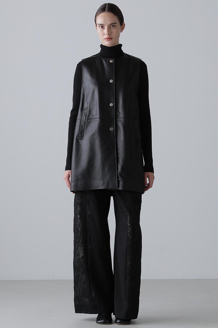 【アドーア/ADORE】のゴートレザージャケット 人気、トレンドファッション・服の通販 founy(ファニー) ファッション Fashion レディースファッション Fashion for Women アウター Coat / Outerwear Collection レディースジャケット・軽アウター Jackets シルバー Silver, Metallic Silver ジャケット Jacket, Outerwear スリット Slit, Slit Detail ドット Polka Dot, Dot Pattern フロント Front, Front Design メタル Metal, Metal Parts リアル Real, Realistic other-3|ID: prp329100004761876 ipo3291000000036193866