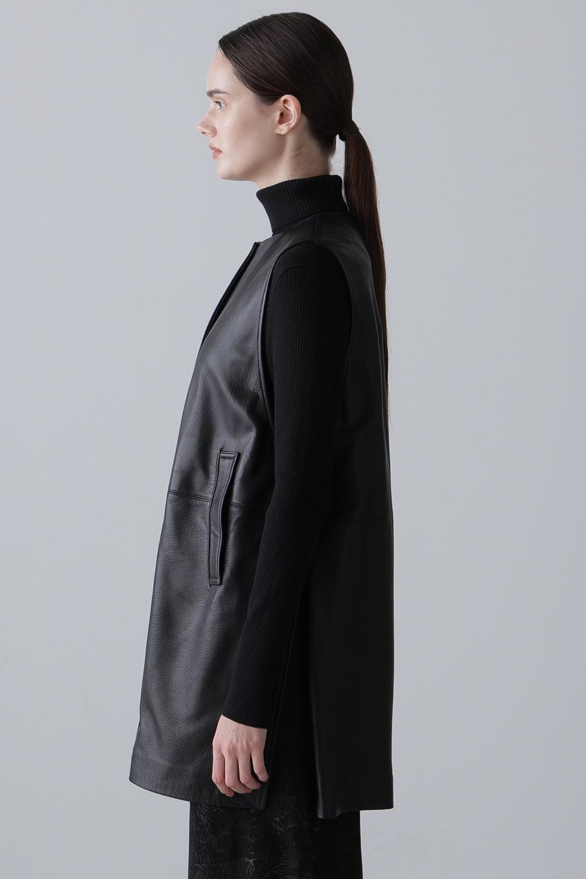 【アドーア/ADORE】のゴートレザージャケット 人気、トレンドファッション・服の通販 founy(ファニー) ファッション Fashion レディースファッション Fashion for Women アウター Coat / Outerwear Collection レディースジャケット・軽アウター Jackets シルバー Silver, Metallic Silver ジャケット Jacket, Outerwear スリット Slit, Slit Detail ドット Polka Dot, Dot Pattern フロント Front, Front Design メタル Metal, Metal Parts リアル Real, Realistic other-5|ID: prp329100004761876 ipo3291000000036193868