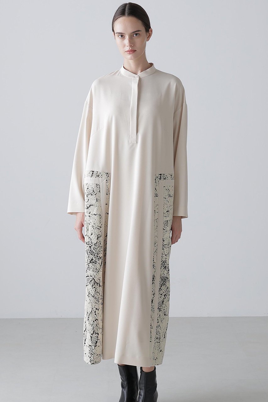 【アドーア/ADORE】のコードエンブロイダリーワンピース 人気、トレンドファッション・服の通販 founy(ファニー) ファッション Fashion レディースファッション Fashion for Women ワンピース Dresses チュニック Tunic Tops & Dresses なめらか Smooth, Silky Texture チュニック Tunic, Long Top ドレープ Drape, Draping Fabric モチーフ Motif, Design Theme レース Lace, Lace Fabric ロング Long, Long-Length other-3|ID: prp329100004761884 ipo3291000000034463220