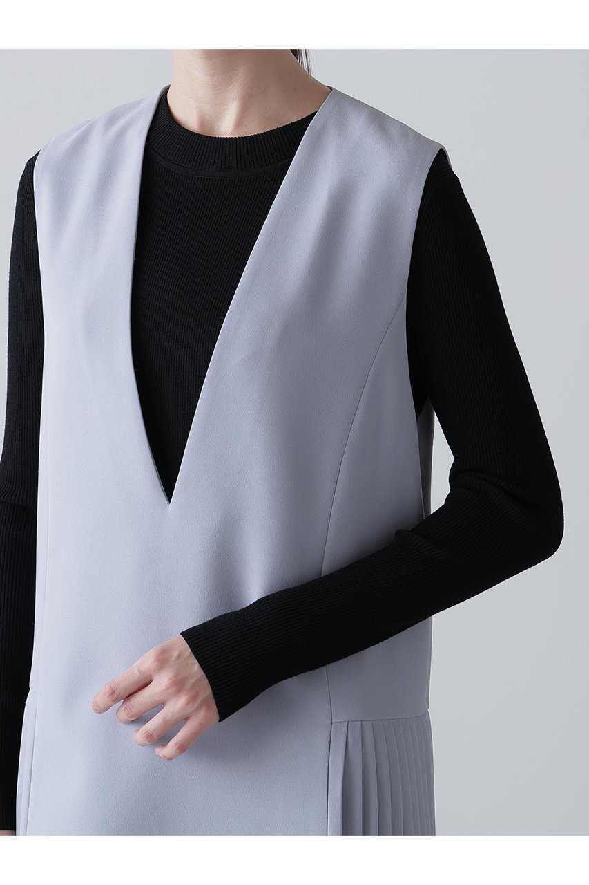 【アドーア/ADORE】のバックサテンアムンゼンワンピース 人気、トレンドファッション・服の通販 founy(ファニー) ファッション Fashion レディースファッション Fashion for Women ワンピース Dresses チュニック Tunic Tops & Dresses サテン Satin, Glossy Fabric ストレッチ Stretch, Stretchy Fabric チュニック Tunic, Long Top プリーツ Pleats, Pleated ロング Long, Long-Length エレガント 上品 Elegant other-6|ID: prp329100004761885 ipo3291000000034463232