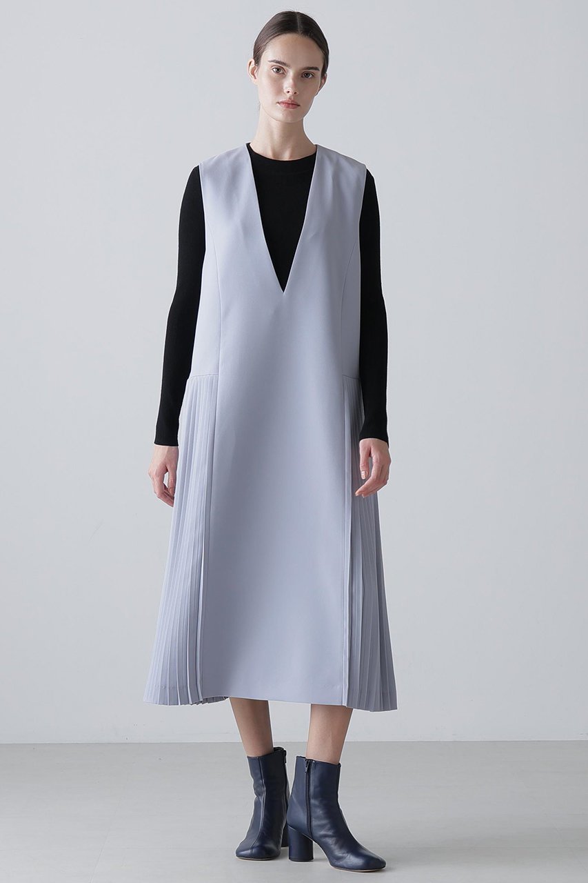 【アドーア/ADORE】のバックサテンアムンゼンワンピース 人気、トレンドファッション・服の通販 founy(ファニー) ファッション Fashion レディースファッション Fashion for Women ワンピース Dresses チュニック Tunic Tops & Dresses サテン Satin, Glossy Fabric ストレッチ Stretch, Stretchy Fabric チュニック Tunic, Long Top プリーツ Pleats, Pleated ロング Long, Long-Length エレガント 上品 Elegant other-2|ID: prp329100004761885 ipo3291000000036086835