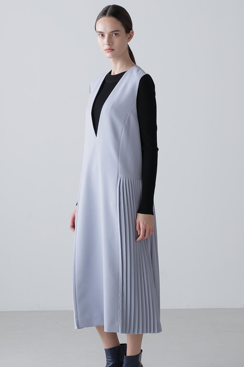 【アドーア/ADORE】のバックサテンアムンゼンワンピース 人気、トレンドファッション・服の通販 founy(ファニー) ファッション Fashion レディースファッション Fashion for Women ワンピース Dresses チュニック Tunic Tops & Dresses サテン Satin, Glossy Fabric ストレッチ Stretch, Stretchy Fabric チュニック Tunic, Long Top プリーツ Pleats, Pleated ロング Long, Long-Length エレガント 上品 Elegant other-3|ID: prp329100004761885 ipo3291000000036086836