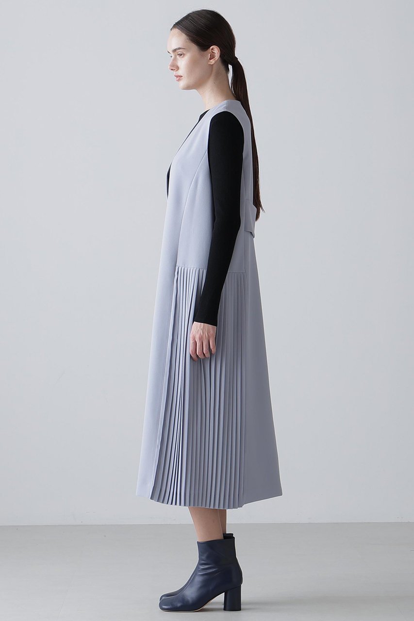 【アドーア/ADORE】のバックサテンアムンゼンワンピース 人気、トレンドファッション・服の通販 founy(ファニー) ファッション Fashion レディースファッション Fashion for Women ワンピース Dresses チュニック Tunic Tops & Dresses サテン Satin, Glossy Fabric ストレッチ Stretch, Stretchy Fabric チュニック Tunic, Long Top プリーツ Pleats, Pleated ロング Long, Long-Length エレガント 上品 Elegant other-4|ID: prp329100004761885 ipo3291000000036086837