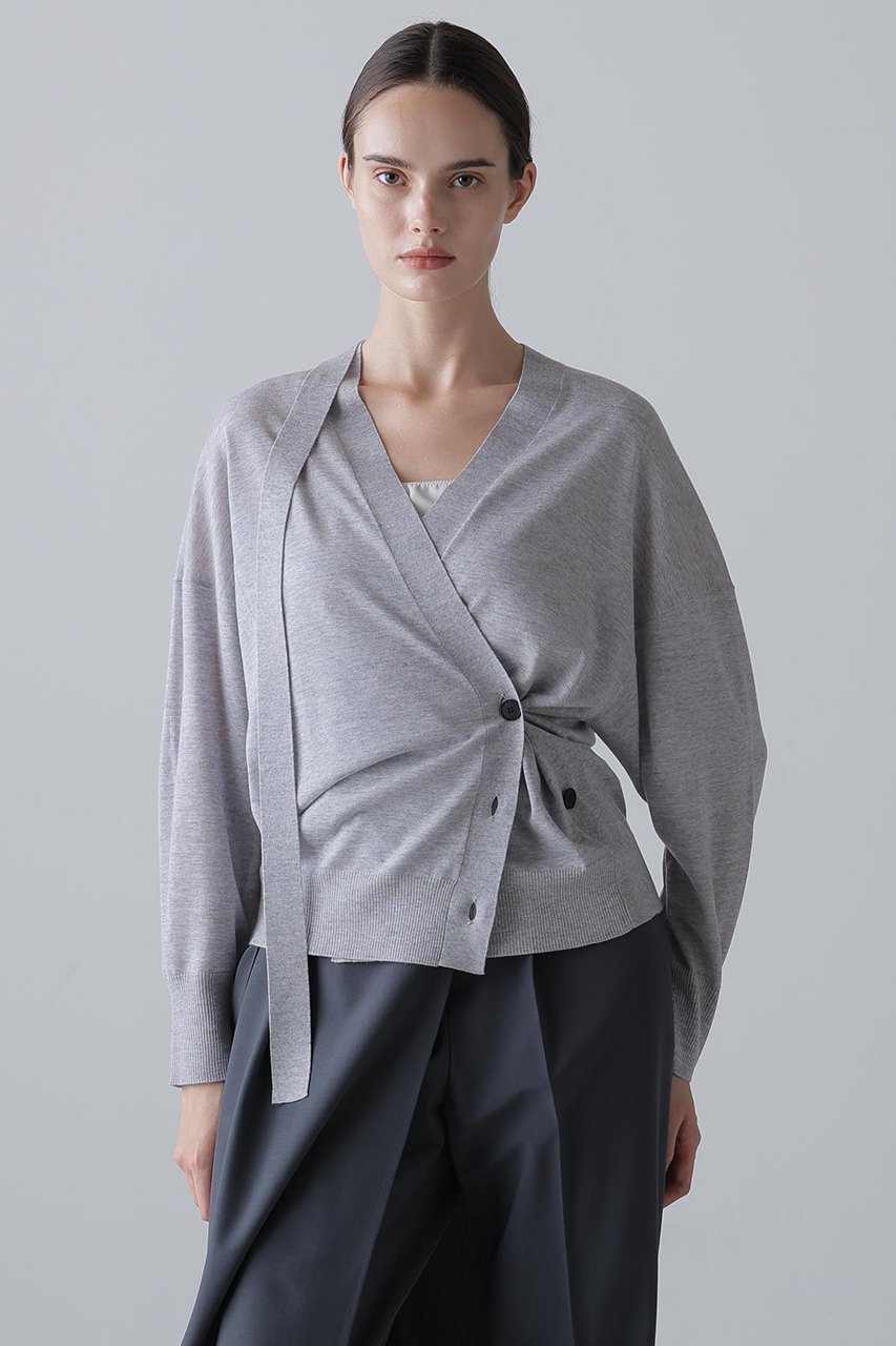 【アドーア/ADORE】のファインウールニット 人気、トレンドファッション・服の通販 founy(ファニー) ファッション Fashion レディースファッション Fashion for Women トップス・カットソー Cut & Sew Tops ニット Knit Tops & Sweaters カーディガン・羽織り Layered Style Cardigans なめらか Smooth, Silky Texture カシュクール Wrap Design カーディガン Cardigan, Knitwear エレガント 上品 Elegant other-2|ID: prp329100004761887 ipo3291000000034463247