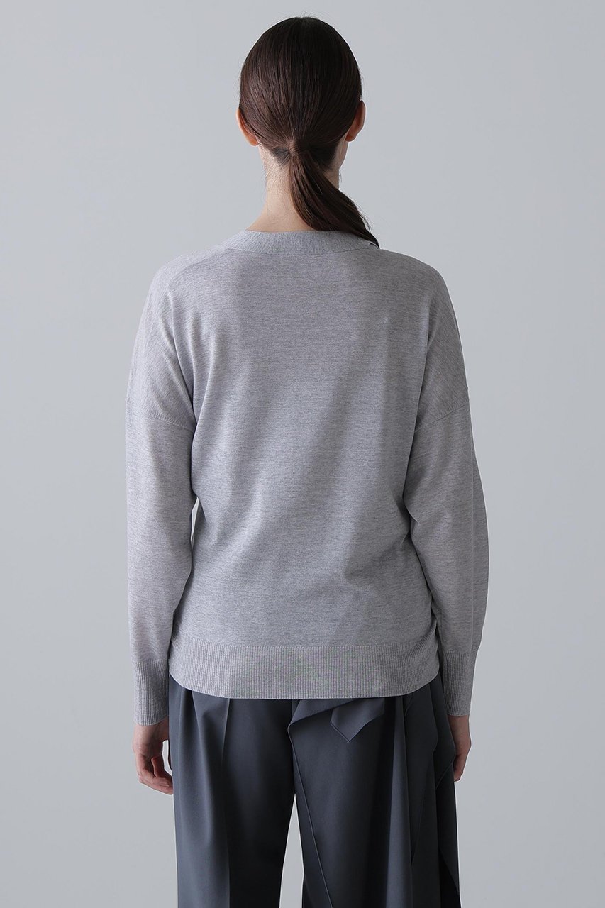 【アドーア/ADORE】のファインウールニット 人気、トレンドファッション・服の通販 founy(ファニー) ファッション Fashion レディースファッション Fashion for Women トップス・カットソー Cut & Sew Tops ニット Knit Tops & Sweaters カーディガン・羽織り Layered Style Cardigans なめらか Smooth, Silky Texture カシュクール Wrap Design カーディガン Cardigan, Knitwear エレガント 上品 Elegant other-5|ID: prp329100004761887 ipo3291000000034463250