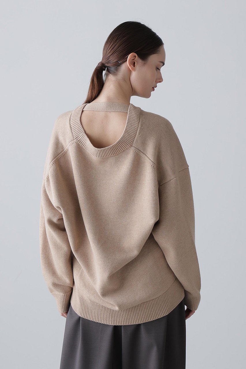 【アドーア/ADORE】のウールカシミヤニット 人気、トレンドファッション・服の通販 founy(ファニー) 　ファッション　Fashion　レディースファッション　Fashion for Women　トップス・カットソー　Cut & Sew Tops　ニット　Knit Tops & Sweaters　カジュアルプルオーバー・ニットトップス　Pullovers & Knit Tops / Casual Pullovers　シンプル　Simple, Minimal　ドレープ　Drape, Draping Fabric　リラックス　Relax, Relaxed Fit　other-4|ID: prp329100004761888 ipo3291000000036423875