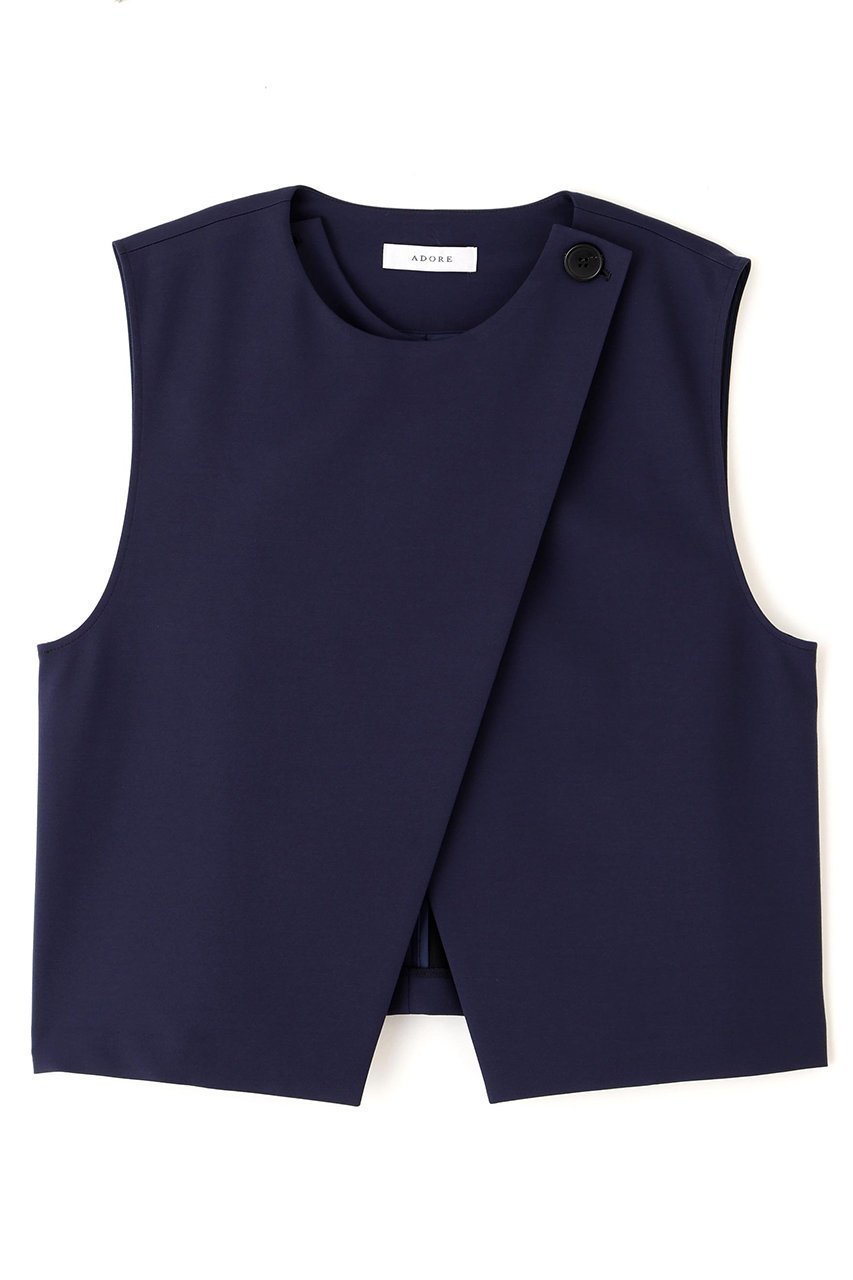 【アドーア/ADORE】のハイゲージクリアジャージー インテリア・キッズ・メンズ・レディースファッション・服の通販 founy(ファニー) ファッション Fashion レディースファッション Fashion for Women アウター Coat / Outerwear Collection レディースジャケット・軽アウター Jackets おすすめ Recommended / Our Picks コンパクト Compact, Small Size シンプル Simple, Minimal ジャケット Jacket, Outerwear セットアップ Set-Up, Coordinated Outfit バランス Balance, Style Balance ベスト Vest, Waistcoat ボトム Bottoms, Lower Wear エレガント 上品 Elegant ブルー|ID: prp329100004761890 ipo3291000000034463272