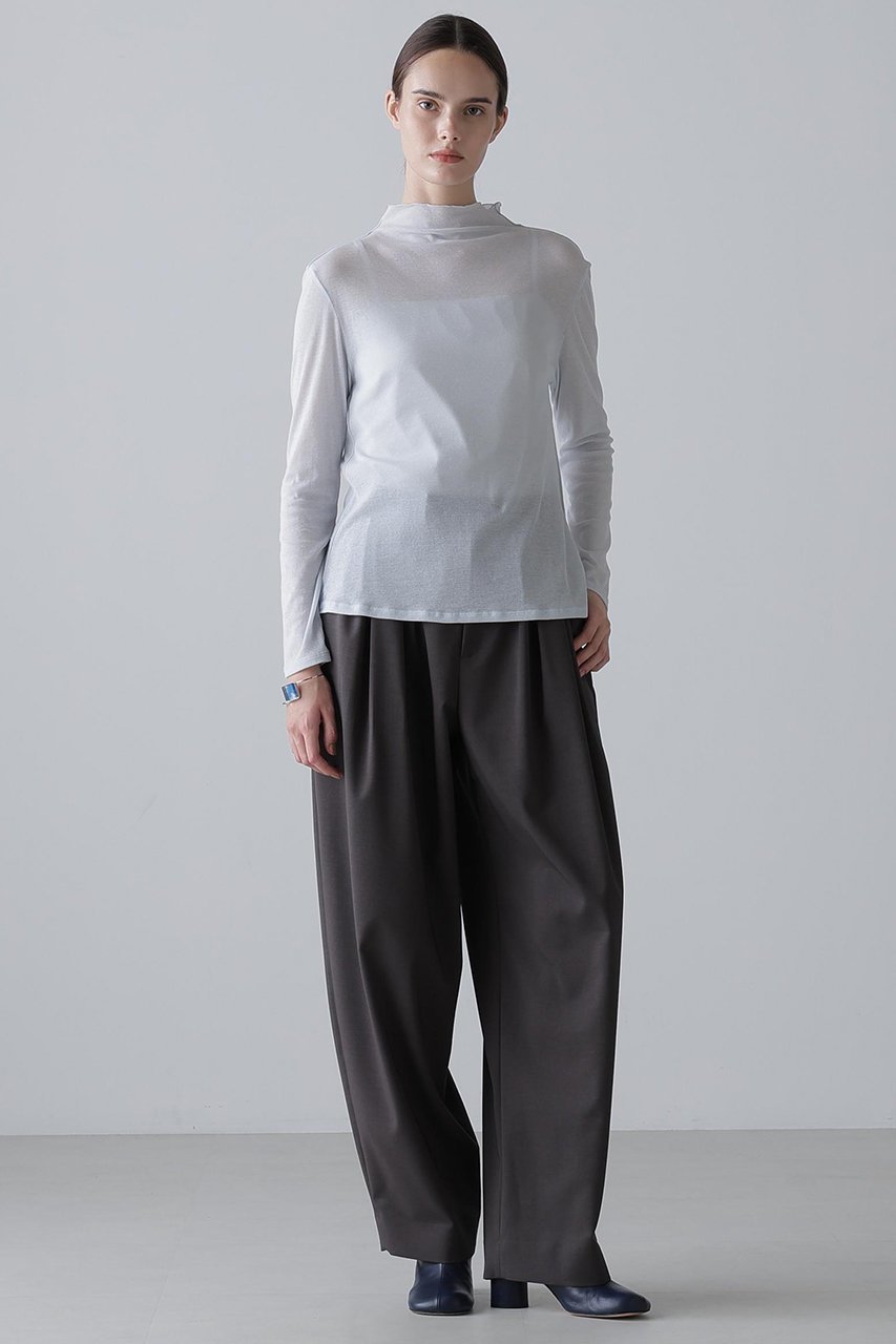 【アドーア/ADORE】のシアーフライストップス 人気、トレンドファッション・服の通販 founy(ファニー) ファッション Fashion レディースファッション Fashion for Women トップス・カットソー Cut & Sew Tops シャツ・ブラウス・オフィスカジュアル Elegant Blouses & Button-Ups ロングTシャツ・Tシャツ Longline T-Shirts & Tees カットソー・ベーシックTシャツ Cut-and-Sewn Tops / Stretch Tees & Basics コンパクト Compact, Small Size ジャケット Jacket, Outerwear スリーブ Sleeve, Long Sleeve / Short Sleeve バランス Balance, Style Balance ロング Long, Long-Length other-3|ID: prp329100004761891 ipo3291000000034463285