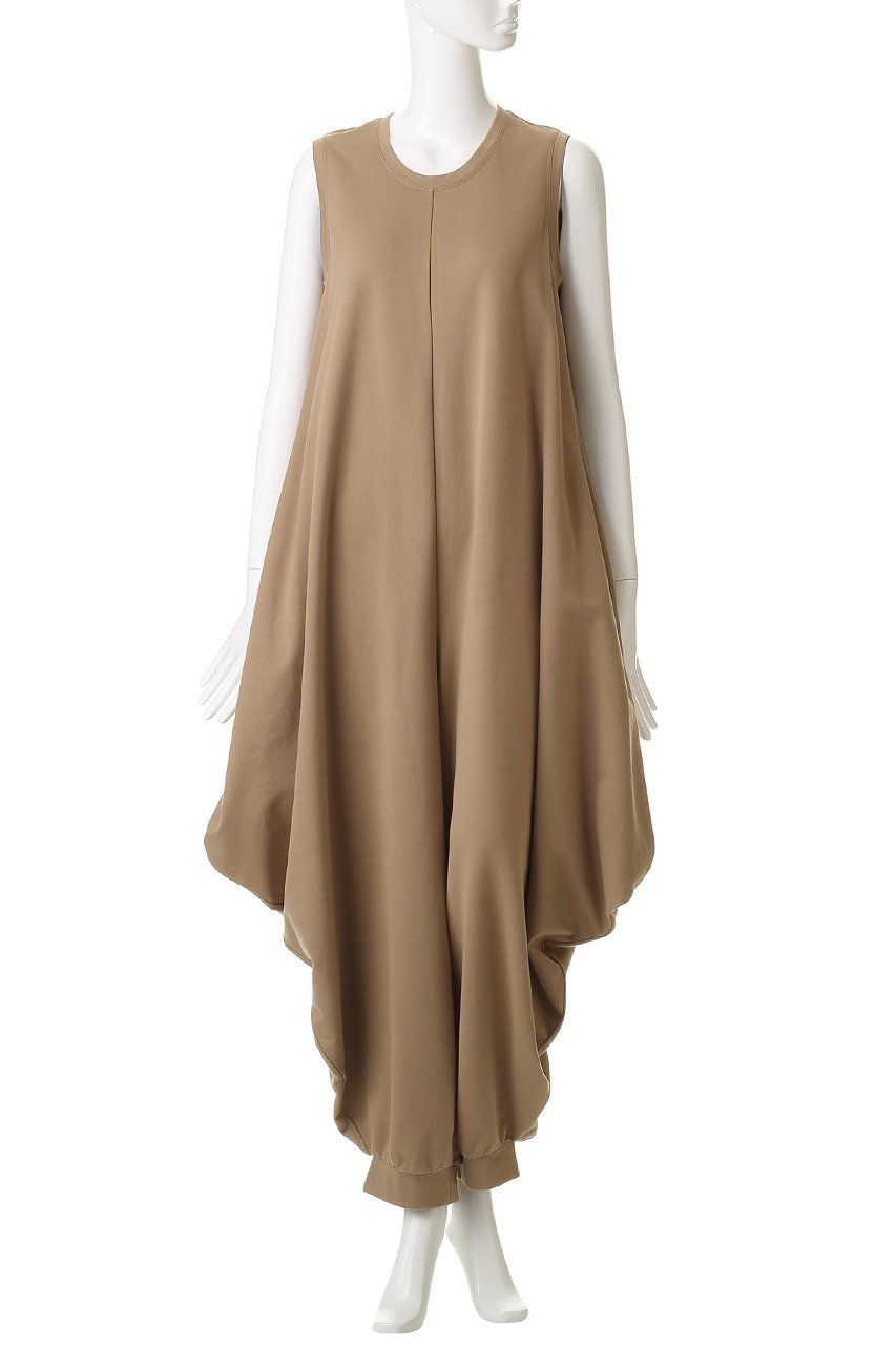 【プレインピープル/PLAIN PEOPLE】のミニ裏毛ドレープオールインワン 人気、トレンドファッション・服の通販 founy(ファニー) 　ファッション　Fashion　レディースファッション　Fashion for Women　パンツ　Pants & Trousers　おすすめ　Recommended / Our Picks　エレガント 上品　Elegant　シューズ　Shoes, Footwear　ドレープ　Drape, Draping Fabric　ノースリーブ　Sleeveless, No-Sleeve　リラックス　Relax, Relaxed Fit　新作・新入荷　New Arrivals / New In　other-2|ID: prp329100004761893 ipo3291000000034463295