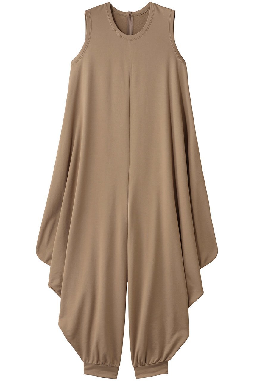 【プレインピープル/PLAIN PEOPLE】のミニ裏毛ドレープオールインワン 人気、トレンドファッション・服の通販 founy(ファニー) 　ファッション　Fashion　レディースファッション　Fashion for Women　パンツ　Pants & Trousers　おすすめ　Recommended / Our Picks　エレガント 上品　Elegant　シューズ　Shoes, Footwear　ドレープ　Drape, Draping Fabric　ノースリーブ　Sleeveless, No-Sleeve　リラックス　Relax, Relaxed Fit　再入荷　Restock / Back in Stock　 other-1|ID: prp329100004761893 ipo3291000000035565532