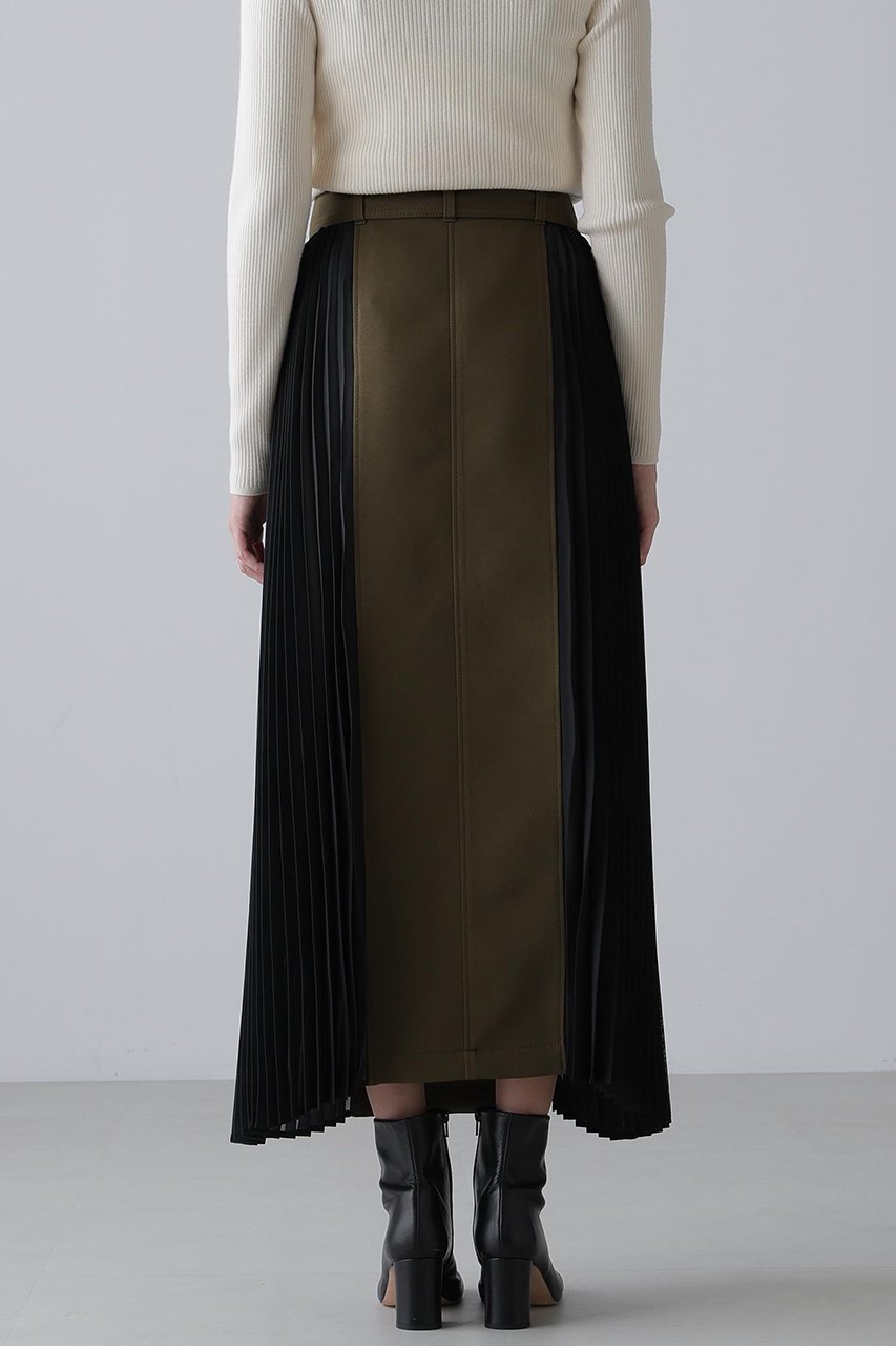 【アドーア/ADORE】のマトラッセトリプルクロススカート 人気、トレンドファッション・服の通販 founy(ファニー) 　ファッション　Fashion　レディースファッション　Fashion for Women　スカート　Skirts　ロングスカート　Long Skirts / Maxi & Midi Skirts　シアー　Sheer, See-Through　ドッキング　Docking, Mixed Material　プリーツ　Pleats, Pleated　ロング　Long, Long-Length　エレガント 上品　Elegant　新作・新入荷　New Arrivals / New In　other-5|ID: prp329100004761897 ipo3291000000034463321