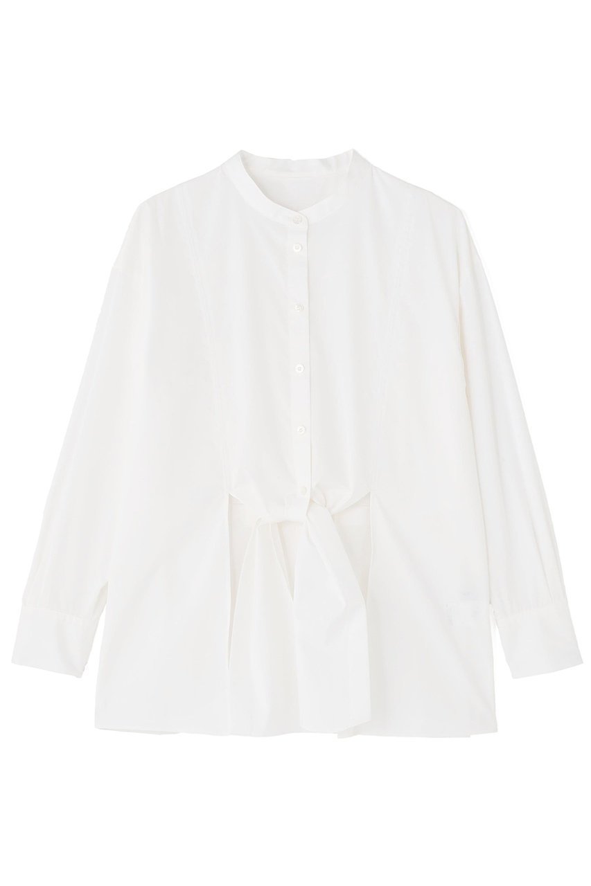 【アドーア/ADORE】のクリスピークロスブラウス インテリア・キッズ・メンズ・レディースファッション・服の通販 founy(ファニー) 　ファッション　Fashion　レディースファッション　Fashion for Women　トップス・カットソー　Cut & Sew Tops　シャツ・ブラウス・オフィスカジュアル　Elegant Blouses & Button-Ups　コンパクト　Compact, Small Size　ストライプ　Stripe, Striped Pattern　スリーブ　Sleeve, Long Sleeve / Short Sleeve　フレア　Flare, Flared　フロント　Front, Front Design　ブロード　Broadcloth, Fine Cotton　ロング　Long, Long-Length　ホワイト|ID: prp329100004761898 ipo3291000000034706288