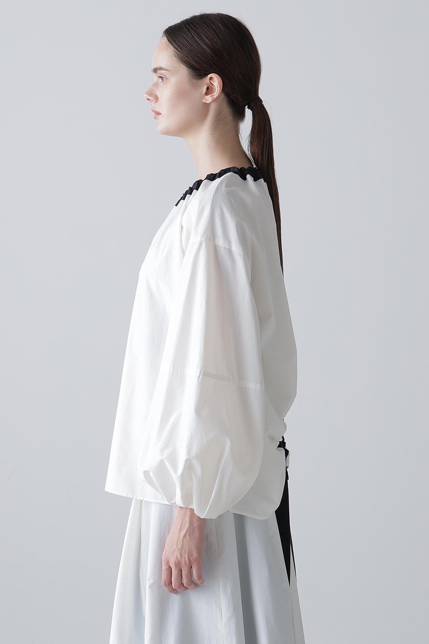 【アドーア/ADORE】のナイロンダンプブラウス 人気、トレンドファッション・服の通販 founy(ファニー) 　ファッション　Fashion　レディースファッション　Fashion for Women　トップス・カットソー　Cut & Sew Tops　シャツ・ブラウス・オフィスカジュアル　Elegant Blouses & Button-Ups　おすすめ　Recommended / Our Picks　ギャザー　Gathered, Ruffled　シンプル　Simple, Minimal　スリーブ　Sleeve, Long Sleeve / Short Sleeve　セットアップ　Set-Up, Coordinated Outfit　ロング　Long, Long-Length　エレガント 上品　Elegant　新作・新入荷　New Arrivals / New In　other-4|ID: prp329100004761899 ipo3291000000034463338