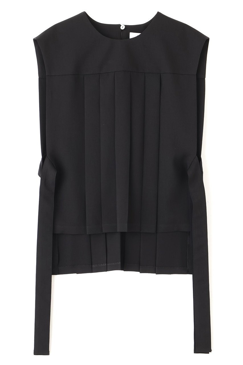 【アドーア/ADORE】のライトツイルブラウス 人気、トレンドファッション・服の通販 founy(ファニー) 　ファッション　Fashion　レディースファッション　Fashion for Women　トップス・カットソー　Cut & Sew Tops　キャミソール&ノースリーブ　Camisoles & Sleeveless Tops　シャツ・ブラウス・オフィスカジュアル　Elegant Blouses & Button-Ups　ツイル　Twist, Twisted Detail　ドレープ　Drape, Draping Fabric　ノースリーブ　Sleeveless, No-Sleeve　プリーツ　Pleats, Pleated　エレガント 上品　Elegant　新作・新入荷　New Arrivals / New In　 other-1|ID: prp329100004761900 ipo3291000000034463343