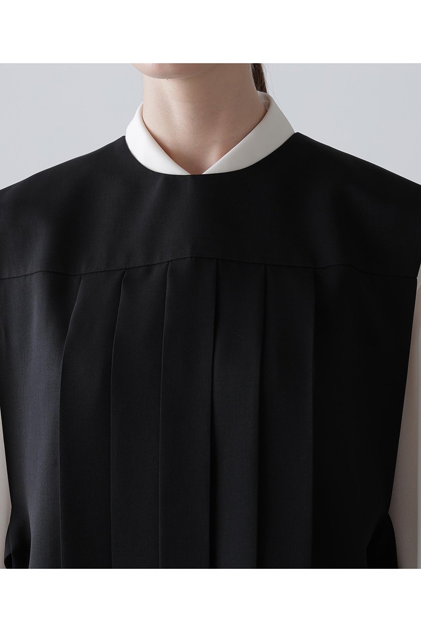 【アドーア/ADORE】のライトツイルブラウス 人気、トレンドファッション・服の通販 founy(ファニー) 　ファッション　Fashion　レディースファッション　Fashion for Women　トップス・カットソー　Cut & Sew Tops　キャミソール&ノースリーブ　Camisoles & Sleeveless Tops　シャツ・ブラウス・オフィスカジュアル　Elegant Blouses & Button-Ups　ツイル　Twist, Twisted Detail　ドレープ　Drape, Draping Fabric　ノースリーブ　Sleeveless, No-Sleeve　プリーツ　Pleats, Pleated　エレガント 上品　Elegant　新作・新入荷　New Arrivals / New In　other-6|ID: prp329100004761900 ipo3291000000034463349