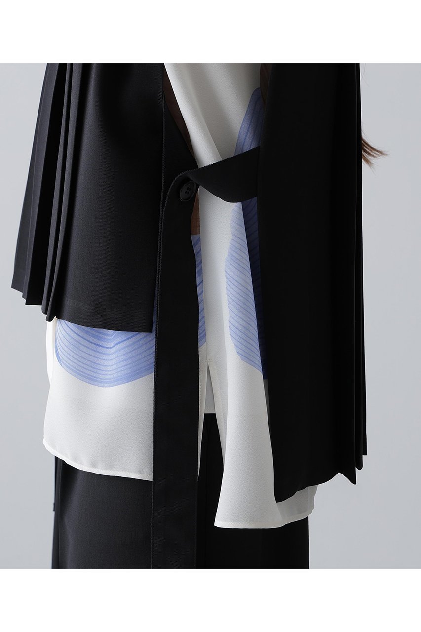 【アドーア/ADORE】のライトツイルブラウス 人気、トレンドファッション・服の通販 founy(ファニー) 　ファッション　Fashion　レディースファッション　Fashion for Women　トップス・カットソー　Cut & Sew Tops　キャミソール&ノースリーブ　Camisoles & Sleeveless Tops　シャツ・ブラウス・オフィスカジュアル　Elegant Blouses & Button-Ups　ツイル　Twist, Twisted Detail　ドレープ　Drape, Draping Fabric　ノースリーブ　Sleeveless, No-Sleeve　プリーツ　Pleats, Pleated　エレガント 上品　Elegant　新作・新入荷　New Arrivals / New In　other-8|ID: prp329100004761900 ipo3291000000034463351