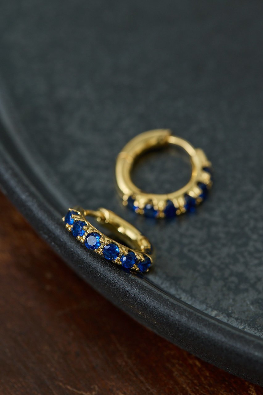 【ガリャルダガランテ/GALLARDAGALANTE】のジルコニアフープピアス インテリア・キッズ・メンズ・レディースファッション・服の通販 founy(ファニー) ファッション Fashion レディースファッション Fashion for Women ジュエリー Jewelry ファッションリング Fashion Rings イヤリング・フープ・ドロップタイプ Hoop, Drop & Clip Earrings おすすめ Recommended / Our Picks イヤリング Earrings ギフト プレゼント Gift / Present シンプル Simple, Minimal トレンド Trend, Trending Now フープ Hoop, Hoop Earrings エレガント 上品 Elegant 新作・新入荷 New Arrivals / New In ブルー|ID: prp329100004762828 ipo3291000000034472503