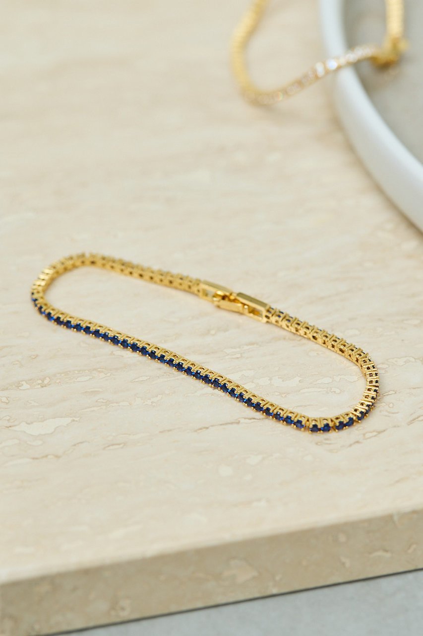 【ガリャルダガランテ/GALLARDAGALANTE】のジルコニアテニスブレス インテリア・キッズ・メンズ・レディースファッション・服の通販 founy(ファニー) 　ファッション　Fashion　レディースファッション　Fashion for Women　ジュエリー　Jewelry　チェーン＆カフブレスレット　Cuff & Chain Bracelets　バングル・カフブレスレット　Bangles & Cuff Bracelets　おすすめ　Recommended / Our Picks　エレガント 上品　Elegant　ブレスレット　Bracelet, Wristband　モダン　Modern, Contemporary　定番　Standard, Basic Item　新作・新入荷　New Arrivals / New In　ブルー|ID: prp329100004762829 ipo3291000000034472510