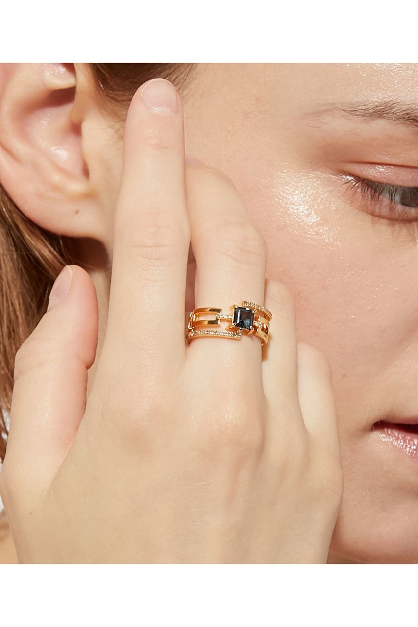 【アルティーダ ウード/ARTIDA OUD】の【11/13 0:00販売開始】elafonisi ロンドンブルートパーズ パヴェダイヤモンド デコ リング 人気、トレンドファッション・服の通販 founy(ファニー) ファッション Fashion レディースファッション Fashion for Women センター Center, Center Line モダン Modern, Contemporary ロンドン London Style, British Inspired 新作・新入荷 New Arrivals / New In other-2|ID: prp329100004762838 ipo3291000000034472583