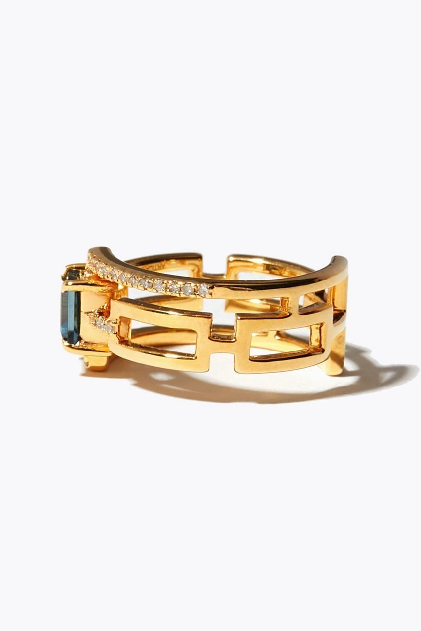 【アルティーダ ウード/ARTIDA OUD】の【11/13 0:00販売開始】elafonisi ロンドンブルートパーズ パヴェダイヤモンド デコ リング 人気、トレンドファッション・服の通販 founy(ファニー) ファッション Fashion レディースファッション Fashion for Women センター Center, Center Line モダン Modern, Contemporary ロンドン London Style, British Inspired 新作・新入荷 New Arrivals / New In other-4|ID: prp329100004762838 ipo3291000000034472585