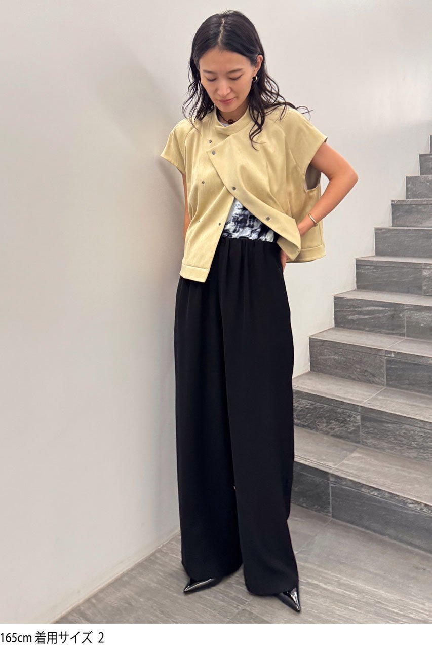 【スタニングルアー/STUNNING LURE】のソリッドギャザーパンツ 人気、トレンドファッション・服の通販 founy(ファニー) ファッション Fashion レディースファッション Fashion for Women パンツ Pants & Trousers ギャザー Gathered, Ruffled ダブル Double, Double-Breasted ドレープ Drape, Draping Fabric other-7|ID: prp329100004762840 ipo3291000000034472626