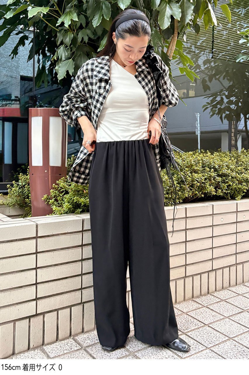 【スタニングルアー/STUNNING LURE】のソリッドギャザーパンツ 人気、トレンドファッション・服の通販 founy(ファニー) ファッション Fashion レディースファッション Fashion for Women パンツ Pants & Trousers ギャザー Gathered, Ruffled ダブル Double, Double-Breasted ドレープ Drape, Draping Fabric other-8|ID: prp329100004762840 ipo3291000000034472627