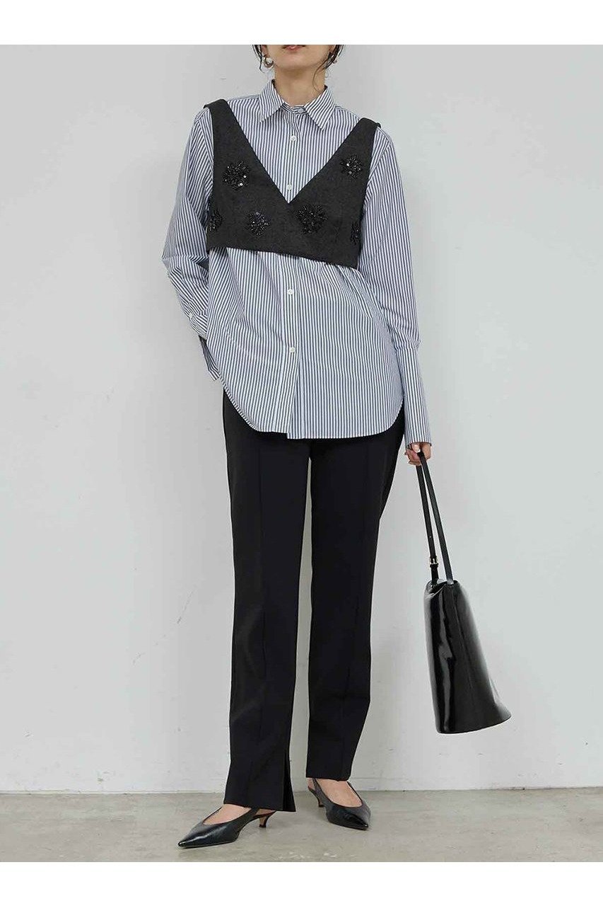 【ガリャルダガランテ/GALLARDAGALANTE】の【25th記念アイテム】ビジュービスチェ 人気、トレンドファッション・服の通販 founy(ファニー) ファッション Fashion レディースファッション Fashion for Women トップス・カットソー Cut & Sew Tops キャミソール&ノースリーブ Camisoles & Sleeveless Tops シャツ・ブラウス・オフィスカジュアル Elegant Blouses & Button-Ups ビスチェ Bustiers & Corset Tops / Layered Bustier Style インナー Innerwear コンパクト Compact, Small Size シンプル Simple, Minimal ノースリーブ Sleeveless, No-Sleeve ビジュー Bijou, Jewel-like Accent ビスチェ Bustier, Corset Top ホリデーシーズン Holiday Season エレガント 上品 Elegant 新作・新入荷 New Arrivals / New In other-2|ID: prp329100004762841 ipo3291000000034472630