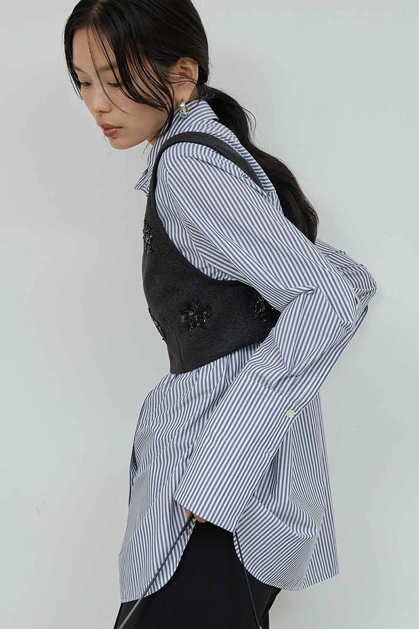 【ガリャルダガランテ/GALLARDAGALANTE】の【25th記念アイテム】ビジュービスチェ 人気、トレンドファッション・服の通販 founy(ファニー) ファッション Fashion レディースファッション Fashion for Women トップス・カットソー Cut & Sew Tops キャミソール&ノースリーブ Camisoles & Sleeveless Tops シャツ・ブラウス・オフィスカジュアル Elegant Blouses & Button-Ups ビスチェ Bustiers & Corset Tops / Layered Bustier Style インナー Innerwear コンパクト Compact, Small Size シンプル Simple, Minimal ノースリーブ Sleeveless, No-Sleeve ビジュー Bijou, Jewel-like Accent ビスチェ Bustier, Corset Top ホリデーシーズン Holiday Season エレガント 上品 Elegant 新作・新入荷 New Arrivals / New In other-6|ID: prp329100004762841 ipo3291000000034472634