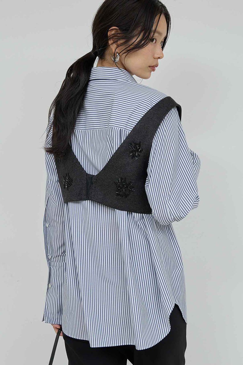 【ガリャルダガランテ/GALLARDAGALANTE】の【25th記念アイテム】ビジュービスチェ 人気、トレンドファッション・服の通販 founy(ファニー) ファッション Fashion レディースファッション Fashion for Women トップス・カットソー Cut & Sew Tops キャミソール&ノースリーブ Camisoles & Sleeveless Tops シャツ・ブラウス・オフィスカジュアル Elegant Blouses & Button-Ups ビスチェ Bustiers & Corset Tops / Layered Bustier Style インナー Innerwear コンパクト Compact, Small Size シンプル Simple, Minimal ノースリーブ Sleeveless, No-Sleeve ビジュー Bijou, Jewel-like Accent ビスチェ Bustier, Corset Top ホリデーシーズン Holiday Season エレガント 上品 Elegant 新作・新入荷 New Arrivals / New In other-7|ID: prp329100004762841 ipo3291000000034472635