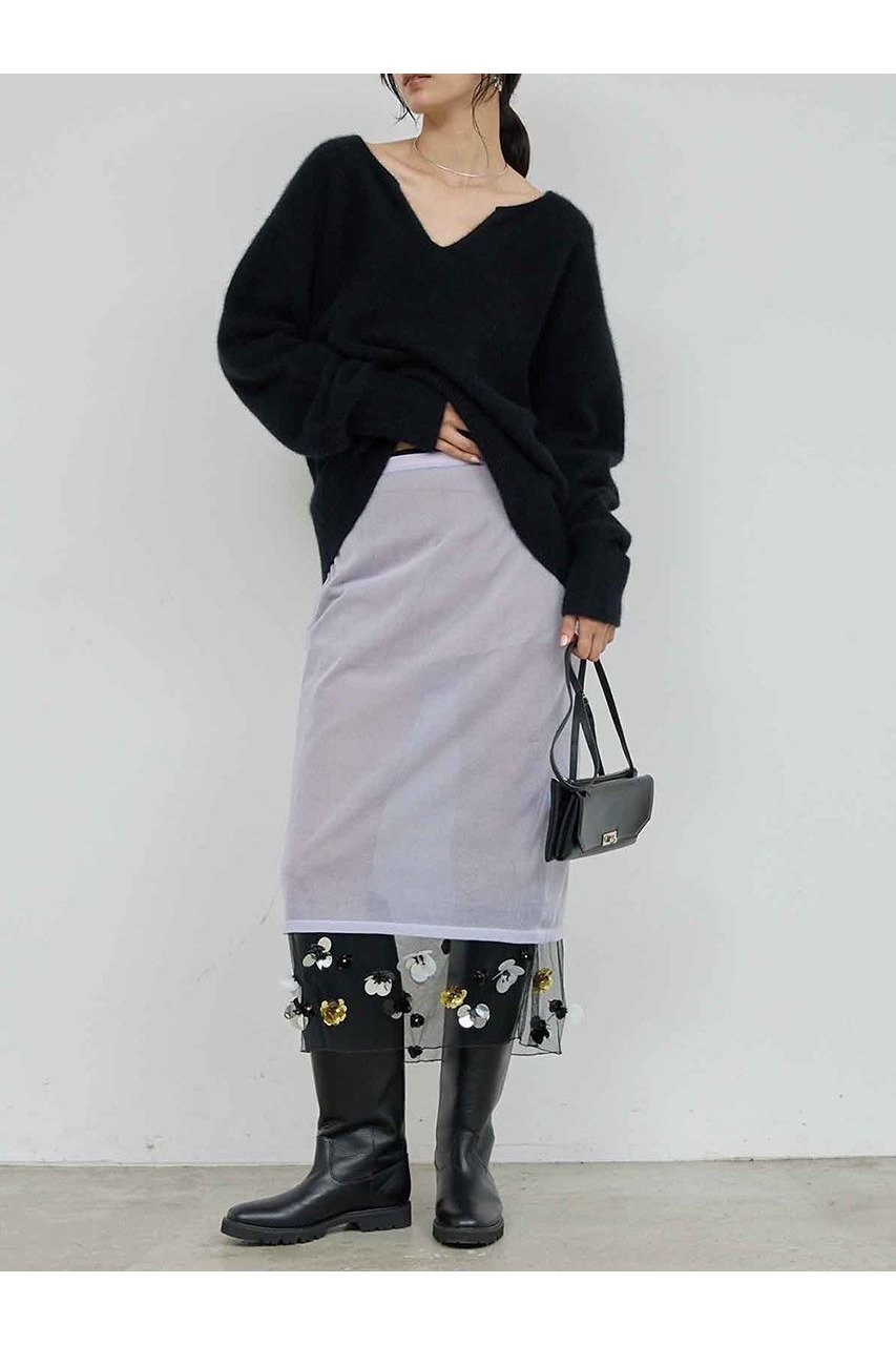 【ガリャルダガランテ/GALLARDAGALANTE】の【25th記念アイテム】シアービジュースカート 人気、トレンドファッション・服の通販 founy(ファニー) ファッション Fashion レディースファッション Fashion for Women スカート Skirts ロングスカート Long Skirts / Maxi & Midi Skirts シアー Sheer, See-Through シンプル Simple, Minimal チュール Tulip, Tulip Motif ビジュー Bijou, Jewel-like Accent ホリデーシーズン Holiday Season ラベンダー Lavender ロング Long, Long-Length 新作・新入荷 New Arrivals / New In other-2|ID: prp329100004762843 ipo3291000000034472648