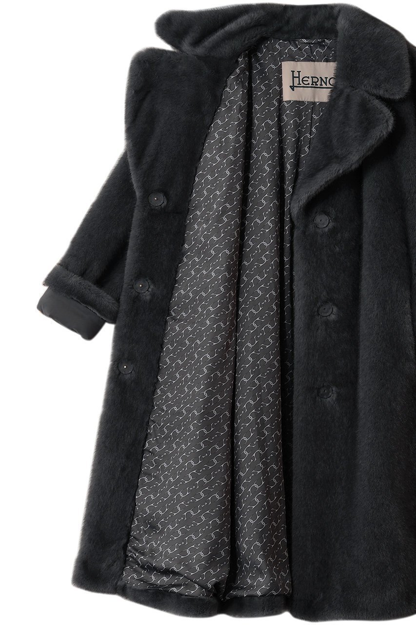 【ヘルノ/HERNO】のフェイクファー ロングコート 人気、トレンドファッション・服の通販 founy(ファニー) ファッション Fashion レディースファッション Fashion for Women アウター Coat / Outerwear Collection コート・ロングコート・ピーコート Long Coats, Peacoats & More なめらか Smooth, Silky Texture クラシカル Classical, Vintage-Inspired スペシャル Special, Limited Edition フェイクファー Faux Fur, Imitation Fur メランジ Melange, Mixed Yarn ロング Long, Long-Length エレガント 上品 Elegant 新作・新入荷 New Arrivals / New In other-6|ID: prp329100004762847 ipo3291000000034472692