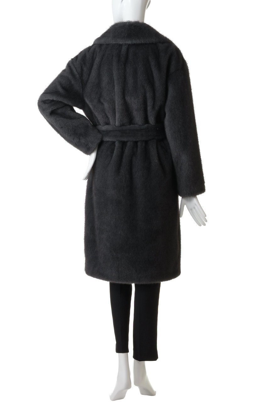 【ヘルノ/HERNO】のフェイクファー ロングコート 人気、トレンドファッション・服の通販 founy(ファニー) 　ファッション　Fashion　レディースファッション　Fashion for Women　アウター　Coat / Outerwear Collection　コート・ロングコート・ピーコート　Long Coats, Peacoats & More　なめらか　Smooth, Silky Texture　クラシカル　Classical, Vintage-Inspired　スペシャル　Special, Limited Edition　フェイクファー　Faux Fur, Imitation Fur　メランジ　Melange, Mixed Yarn　ロング　Long, Long-Length　エレガント 上品　Elegant　other-4|ID: prp329100004762847 ipo3291000000036206498