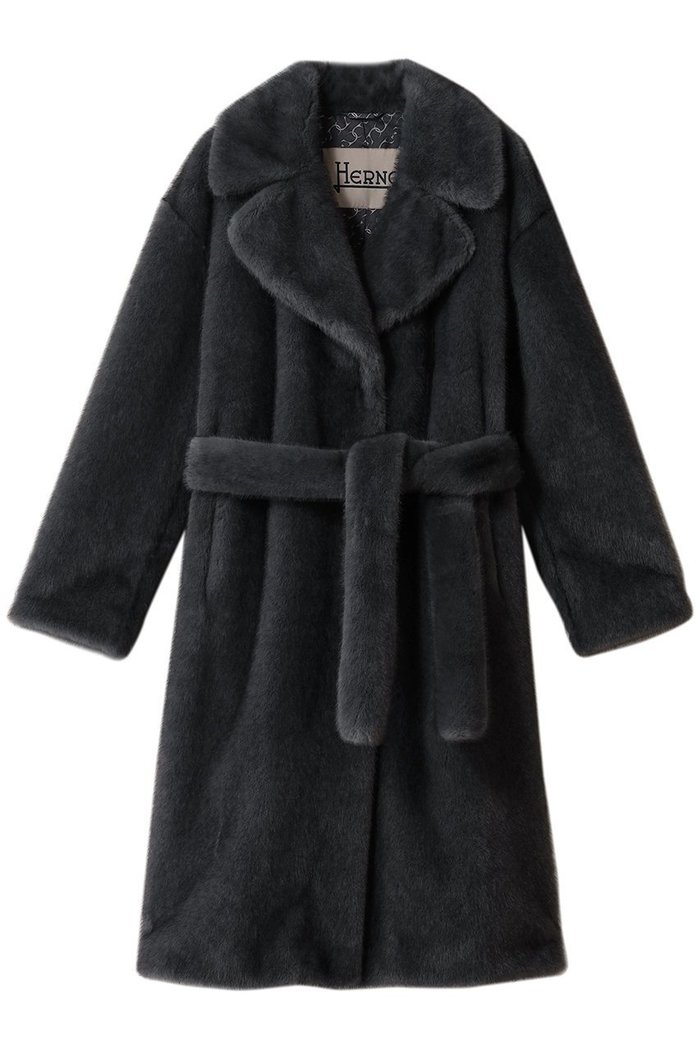【ヘルノ/HERNO】のフェイクファー ロングコート インテリア・キッズ・メンズ・レディースファッション・服の通販 founy(ファニー) https://founy.com/ ファッション Fashion レディースファッション Fashion for Women アウター Coat / Outerwear Collection コート・ロングコート・ピーコート Long Coats, Peacoats & More なめらか Smooth, Silky Texture クラシカル Classical, Vintage-Inspired スペシャル Special, Limited Edition フェイクファー Faux Fur, Imitation Fur メランジ Melange, Mixed Yarn ロング Long, Long-Length エレガント 上品 Elegant |ID: prp329100004762847 ipo3291000000036370558
