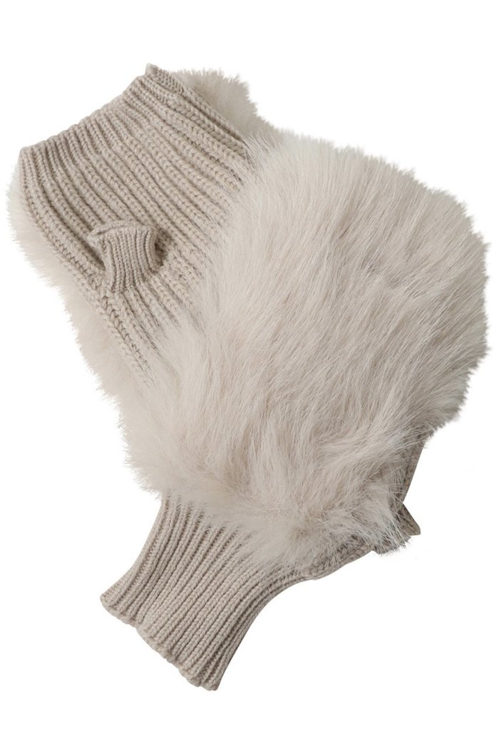 【アルポ/ALPO】のフェイクファー×ニットフィンガーレスグローブ インテリア・キッズ・メンズ・レディースファッション・服の通販 founy(ファニー) https://founy.com/ ファッション Fashion レディースファッション Fashion for Women スマート Smart, Elegant フェイクファー Faux Fur, Imitation Fur ラグジュアリー Luxury, Elegant リブニット Rib Knit, Ribbed Knit リュクス Luxury, Elegant, High-End, Chic 新作・新入荷 New Arrivals / New In |ID: prp329100004762849 ipo3291000000034472702