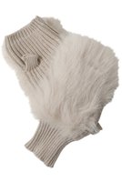 【アルポ/ALPO】のフェイクファー×ニットフィンガーレスグローブ 人気、トレンドファッション・服の通販 founy(ファニー) ファッション Fashion レディースファッション Fashion for Women スマート Smart, Elegant フェイクファー Faux Fur, Imitation Fur ラグジュアリー Luxury, Elegant リブニット Rib Knit, Ribbed Knit リュクス Luxury, Elegant, High-End, Chic 新作・新入荷 New Arrivals / New In |ID:prp329100004762849