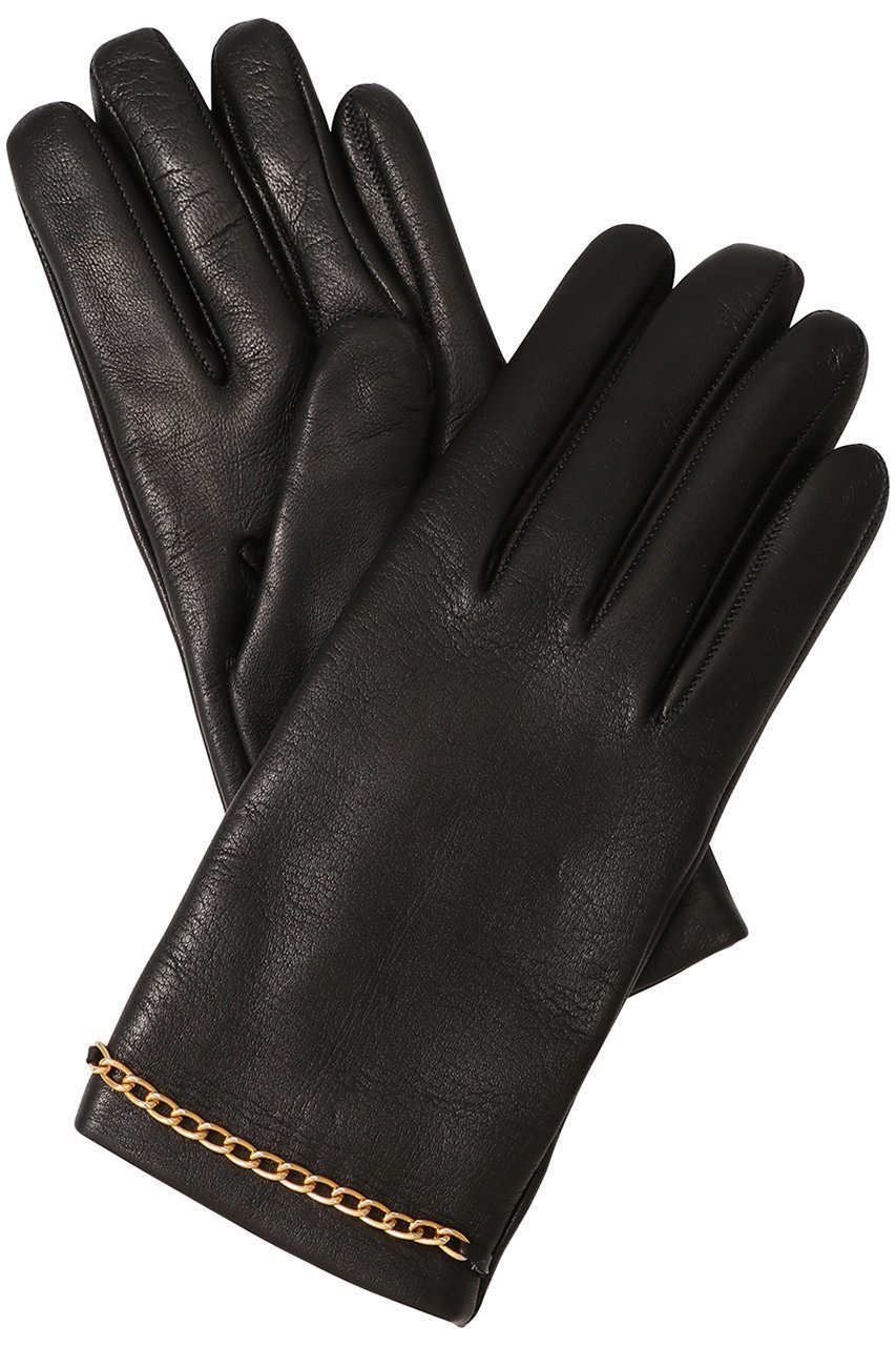【アルポ/ALPO】のチェーン付きレザーグローブ インテリア・キッズ・メンズ・レディースファッション・服の通販 founy(ファニー) ファッション Fashion レディースファッション Fashion for Women アクセサリー Fashion Accessories イタリア Italy エレガント 上品 Elegant チェーン Chain, Chain Strap フィット Fit, Slim Fit ライニング Inner Lining, Inner Fabric, Lined リュクス Luxury, Elegant, High-End, Chic 新作・新入荷 New Arrivals / New In 防寒 Cold Protection, Winter-Ready ブラック|ID: prp329100004762852 ipo3291000000034472738