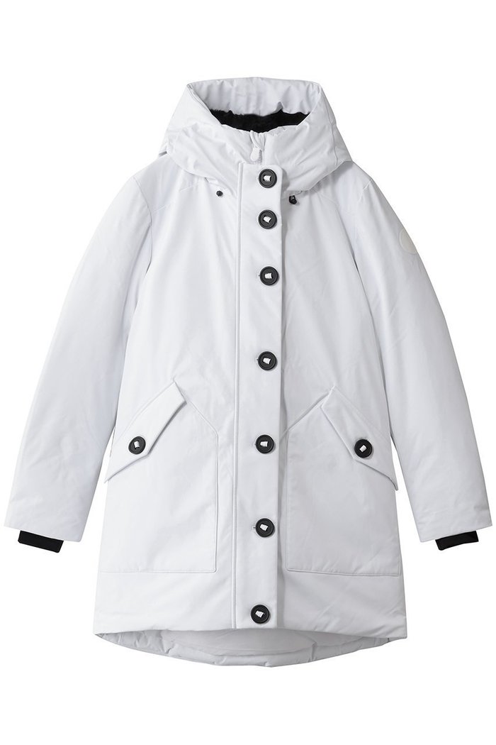 【セーブ ザ ダック/SAVE THE DUCK】のSIAN P40413W SMEG/フロントボタンロングコート インテリア・キッズ・メンズ・レディースファッション・服の通販 founy(ファニー) https://founy.com/ ファッション Fashion レディースファッション Fashion for Women アウター Coat / Outerwear Collection コート・ロングコート・ピーコート Long Coats, Peacoats & More ビジネス 仕事 通勤 Business / Work / Commuting フロント Front, Front Design ロング Long, Long-Length |ID: prp329100004762856 ipo3291000000036750491