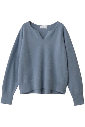 【ガリャルダガランテ/GALLARDAGALANTE】 ファーウールキーネックニット人気、トレンドファッション・服の通販 founy(ファニー) ファッション Fashion レディースファッション Fashion for Women トップス・カットソー Cut & Sew Tops ニット Knit Tops & Sweaters カジュアルプルオーバー・ニットトップス Pullovers & Knit Tops / Casual Pullovers デコルテ Décolleté, Neckline エレガント 上品 Elegant 新作・新入荷 New Arrivals / New In A/W・秋冬 Autumn/Winter |ID:prp329100004762863