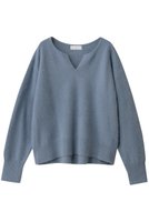 【ガリャルダガランテ/GALLARDAGALANTE】のファーウールキーネックニット 人気、トレンドファッション・服の通販 founy(ファニー) ファッション Fashion レディースファッション Fashion for Women トップス・カットソー Cut & Sew Tops ニット Knit Tops & Sweaters カジュアルプルオーバー・ニットトップス Pullovers & Knit Tops / Casual Pullovers デコルテ Décolleté, Neckline エレガント 上品 Elegant 新作・新入荷 New Arrivals / New In A/W・秋冬 Autumn/Winter |ID:prp329100004762863