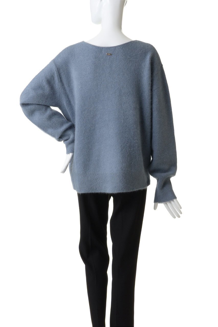 【ガリャルダガランテ/GALLARDAGALANTE】のファーウールキーネックニット 人気、トレンドファッション・服の通販 founy(ファニー) ファッション Fashion レディースファッション Fashion for Women トップス・カットソー Cut & Sew Tops ニット Knit Tops & Sweaters カジュアルプルオーバー・ニットトップス Pullovers & Knit Tops / Casual Pullovers デコルテ Décolleté, Neckline エレガント 上品 Elegant 新作・新入荷 New Arrivals / New In A/W・秋冬 Autumn/Winter other-4|ID: prp329100004762863 ipo3291000000034472843