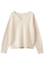 【ガリャルダガランテ/GALLARDAGALANTE】のファーウールキーネックニット ホワイト|ID: prp329100004762863 ipo3291000000034970927